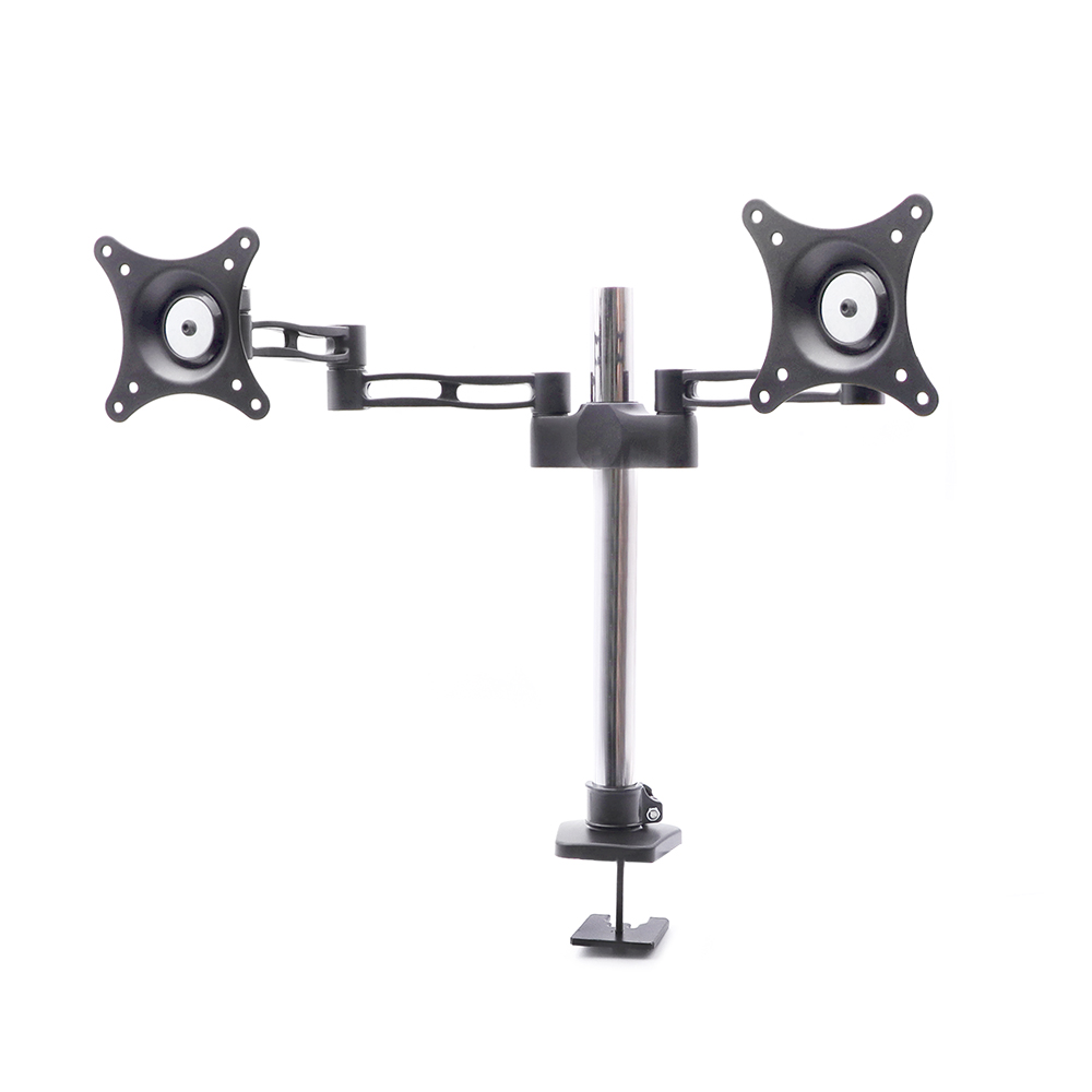 Bracket LCD | Beside Clip | Swivel Dual Arm | 10"~32"