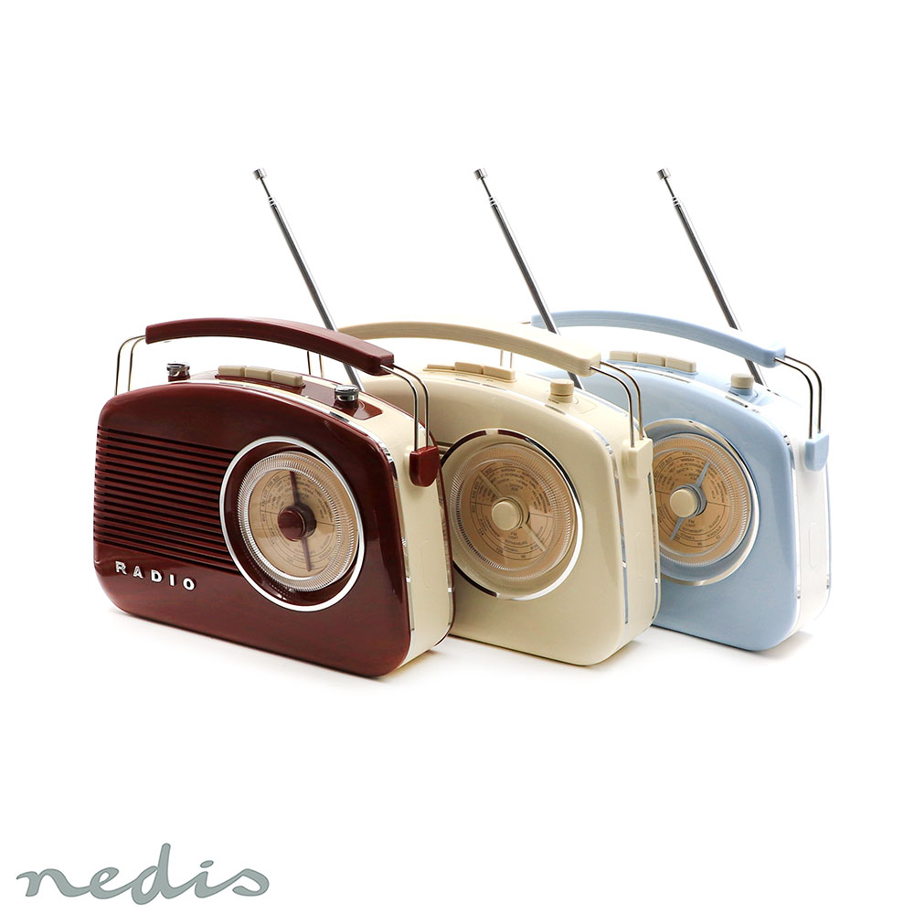 Radio | Retro Style | FM & AM | Nedis