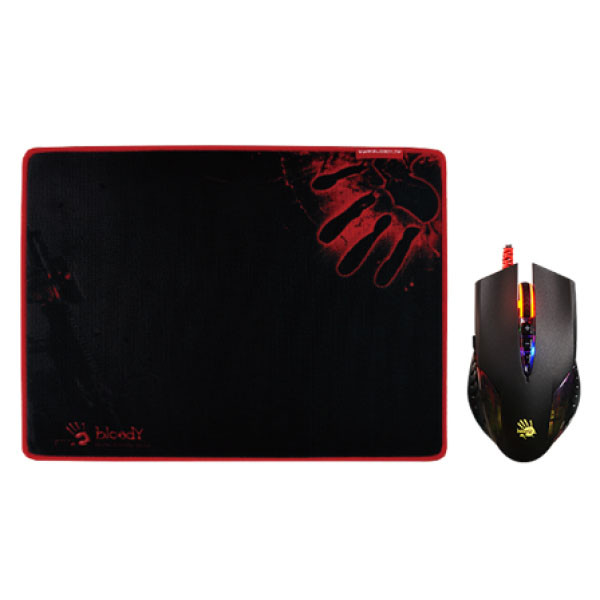 Bloody Gaming Mouse Bundle (Q50+B-081S), USB Black | Q5081S