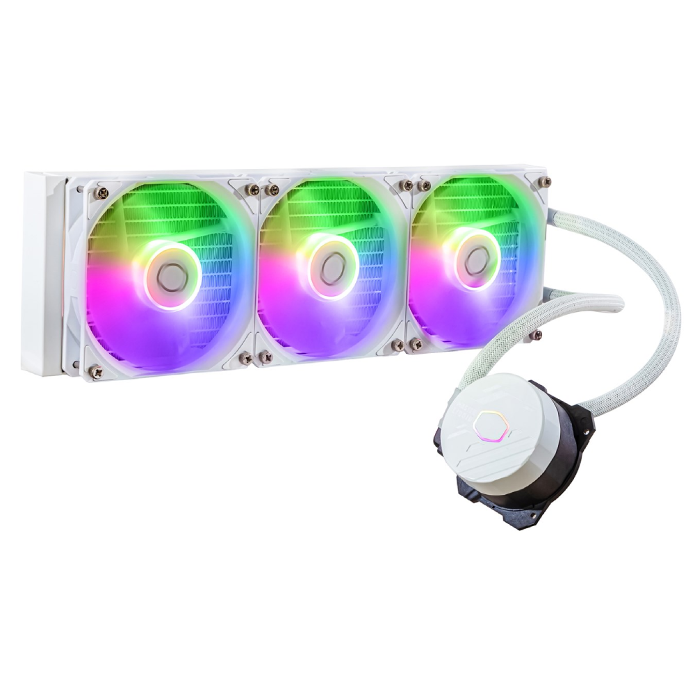 Cooler Master MASTERLIQUID WHITE ML360L LITE S CORE ARGB CPU Cooler | MLW-D36M-A18PZ-RW