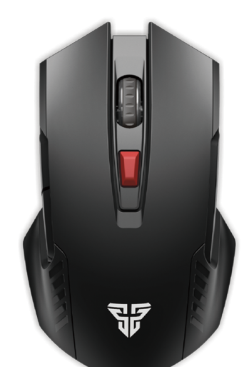 Fantech WG10 GAREN 2.4GHZ Wireless Gaming Mouse, Black | WG10 GAREN