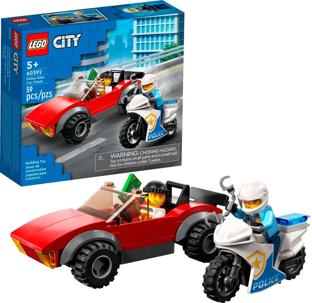 LEGO City Police Bike Car Chase for Kids | 6425876