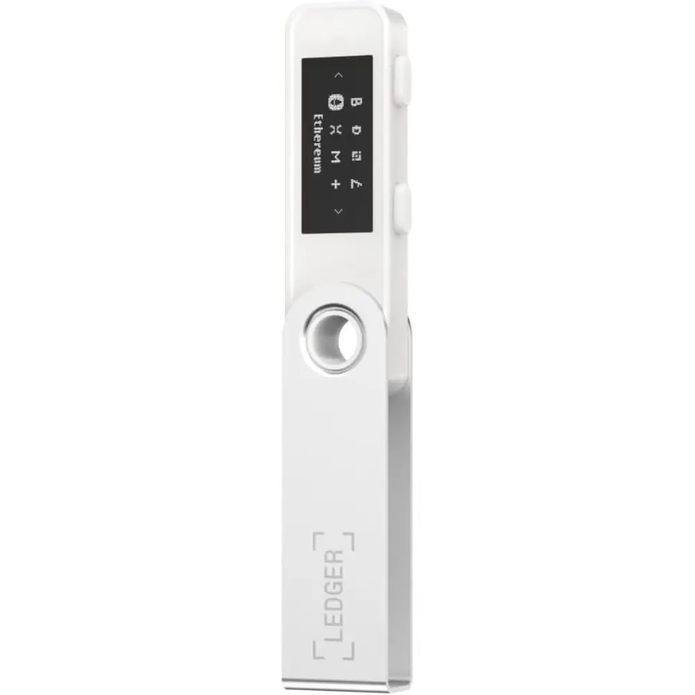 Ledger Nano S Plus Crypto Hardware Wallet  - Safeguard Your Crypto, NFTs and Tokens ,Mystic White