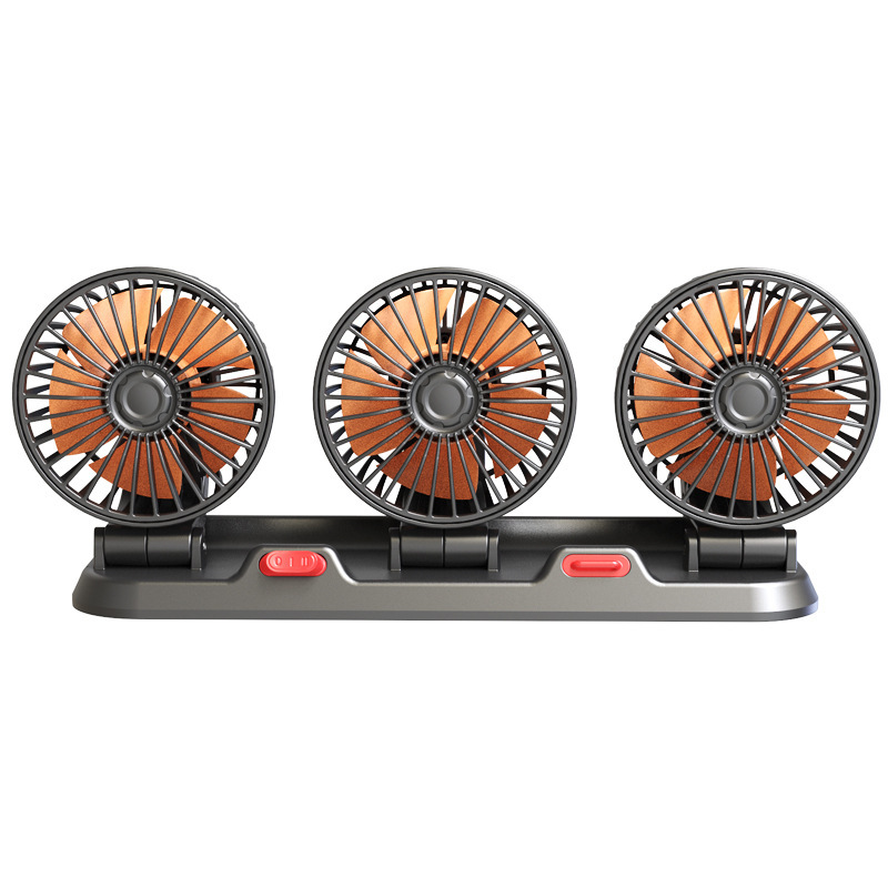 Car Fan | Portable | 24V 4inch | Three Head
