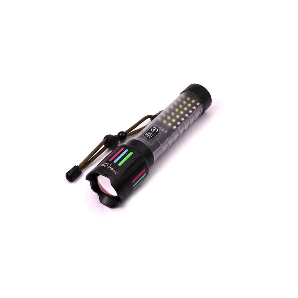 Torch LED Light | Telescopic Zoom | Rechargeable | 90W | IPX6 | W519H